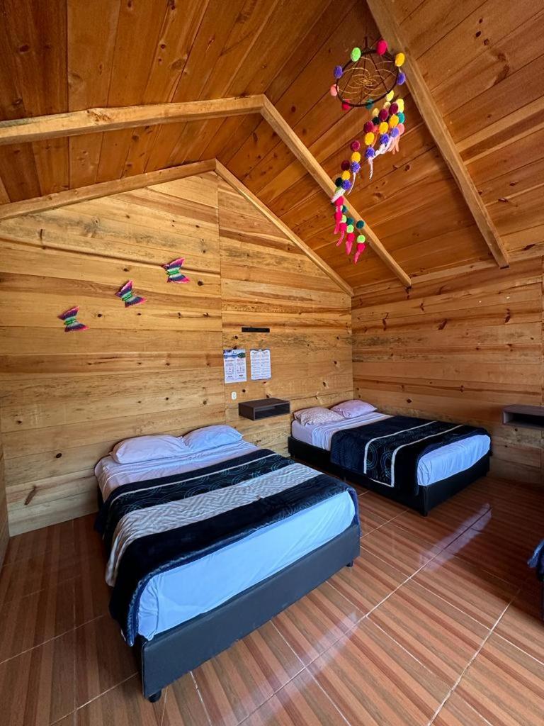 Cabanas Junkolal Tziscao Santiago  Szoba fotó